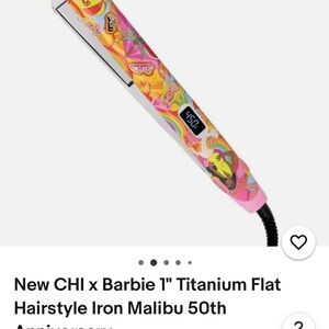 Barbie X Chi Limited Edition Flat Iron